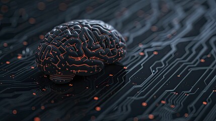 AI-driven fintech solutions, showcasing innovative financial technologies powered by artificial intelligence for improved services