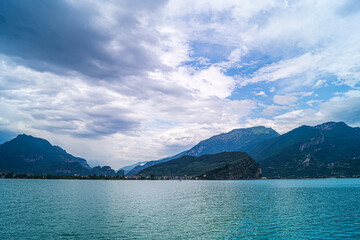 A view of Riva, Lake Garda. 