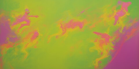 Fototapeta premium Abstract Colorful Surreal Oil Painting With Animal Shadows