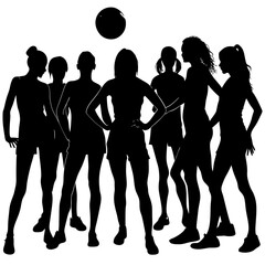 Explore the Ultimate Keywords Guide for Finding Group Silhouettes, Dancing People, and More - Perfect Search Terms for Silhouettes and Group Dance Images