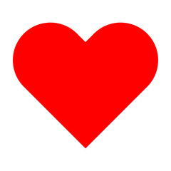 Heart Vector Flat Icon Design