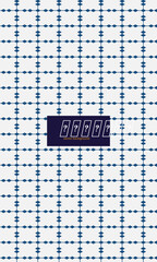 Pattern with floral shapes
Vector geometric seamless pattern