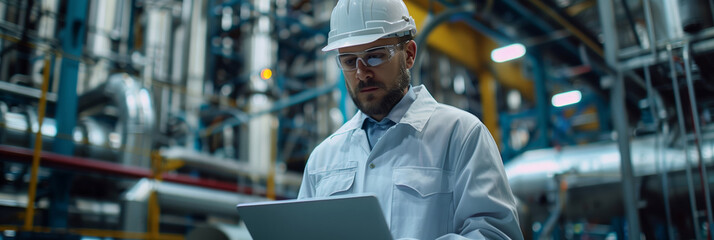 A Production Engineer's Digital Blueprint in a Modern Industrial Setting