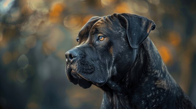 Stunning cane corso canine