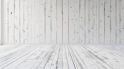 White wooden floors used horizontally as a backdrop for enhancing website or wallpaper designs with room for text or graphic additions