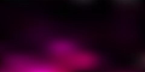 Fototapeta premium Dark pink vector blur background.