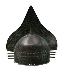 Bronze crested helmet. Villanovan culture, 9th century BC