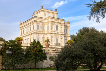 Villa Doria Pamphili - the Casino del Bel Respiro. Rome, Italy