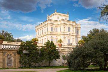 Villa Doria Pamphili - the Casino del Bel Respiro. Rome, Italy