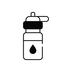Water Bottle vector icon
