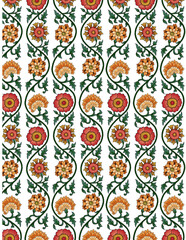 seamless floral pattern archy style for design pattern for prints 