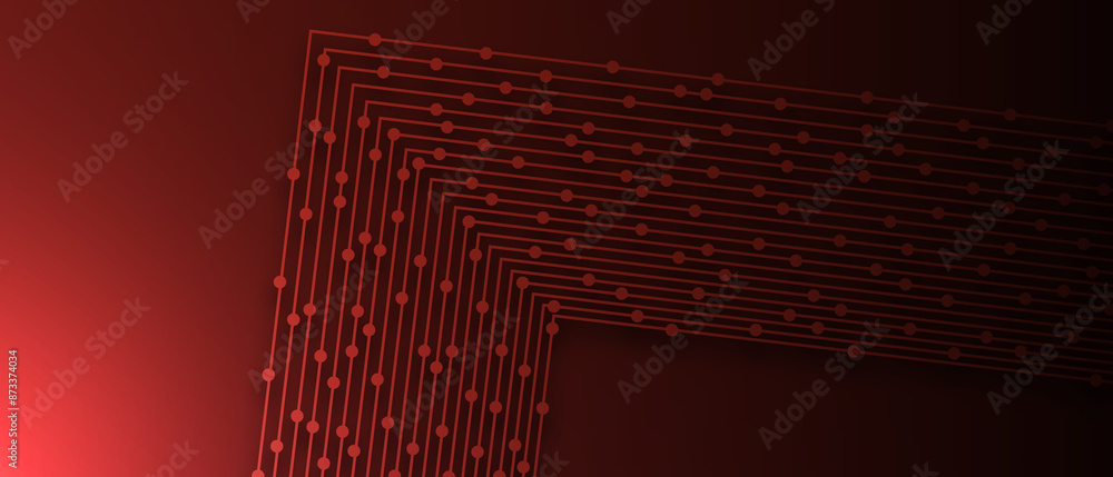 Poster abstract dark elegant background technology with dots lines