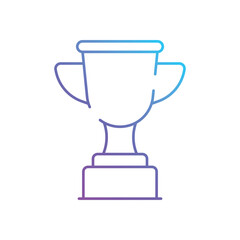 Trophy vector icon