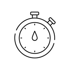 Stop Watch vector icon