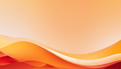 Vibrant Abstract Landscape with Warm Gradient Color Waves