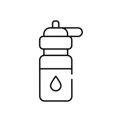 Water Bottle vector icon