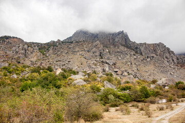 Demerdzhi (Demirdzhi, Demirji) Mountain in the Crimea
