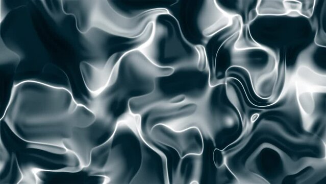 Abstract, swirling, blue, white, and dark gray liquid. Dynamic background suitable for web design, presentations, and multimedia projects.
