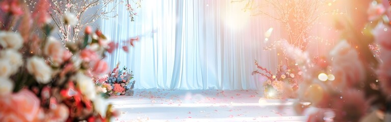 Luxurious Wedding Ceremony Setup