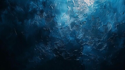 Obraz premium Deep Blue Ocean Waves with Turbulent Water