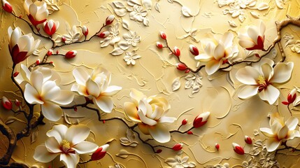 On background, a flower in close-up, adorably awesome. A natural decoration, it's a spectacular sight to behold.