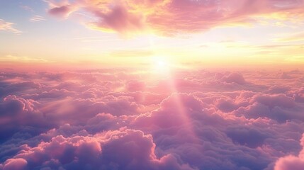 Celestial World concept:Sunset / sunrise with clouds photography --ar 25:14 Job ID: 133c9140-8342-456f-b3ad-e471dca4a57b