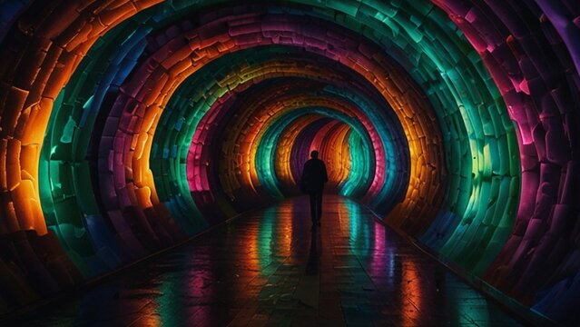 tunnel of light