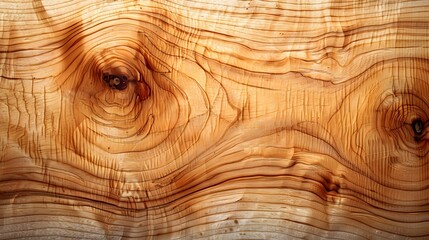 Naklejka premium Natural Light Wood Grain Texture, Pine Wood Surface, Smooth Wooden Background, Light Brown Wood Pattern, Soft Woodgrain Design, Wooden Texture with Knots