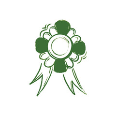 Golf equipment set logo icons sports gear for game. Golfer hits ball on golf course. Golf player, bags, putter, golfer, ball, hole, course, gloves. Vector illustration isolated on background