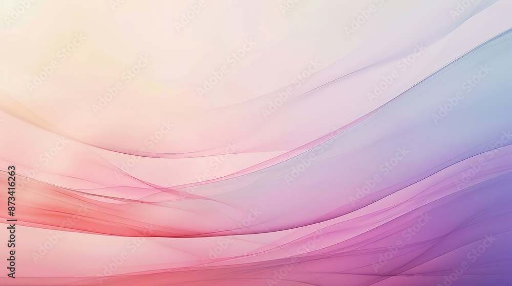 Poster a minimalist modern backdrop with soft pastel gradients creating a smooth, abstract texture, perfect