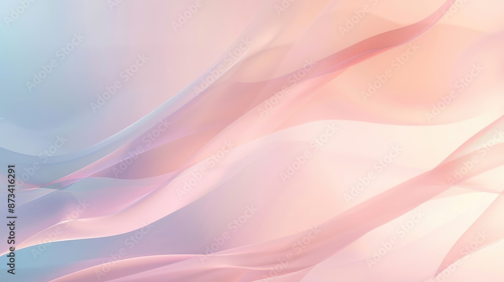 Poster a minimalist modern backdrop with soft pastel gradients creating a smooth, abstract texture, perfect