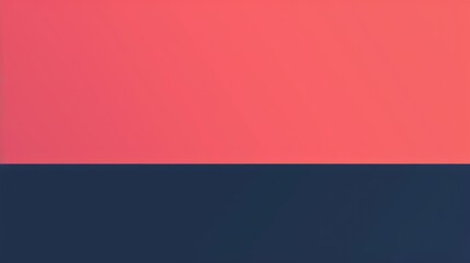 Naklejka premium A modern, minimalist backdrop with a gradient from coral to navy blue, leaving ample copy space for contemporary designs.
