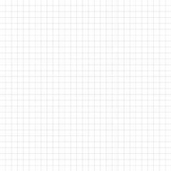 Square grid background with empty space. Square graph paper design, school math sheet, grid paper sheet, notebook pattern, architectural graph paper. Vector illustration on white background in eps 10.