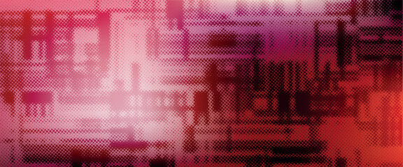 Abstract blurred grainy gradient background texture. Colorful digital grain soft noise effect pattern. Lo-fi multicolor vintage retro