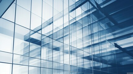 Fototapeta premium Glass Facade of a Modern Building
