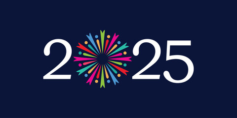 2025 logo design element with creative modern concept vector idea