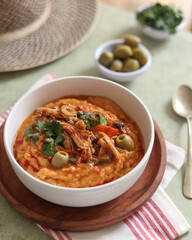 Tamal de olla panamenian food