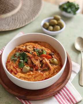 Tamal de olla panamenian food