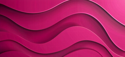 hot pink background with an elegant wave shaped in the corner, simple design, high resolution, no text or logos, with the wave shape in the style of.


