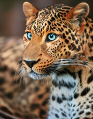 Obraz premium portrait of a leopard