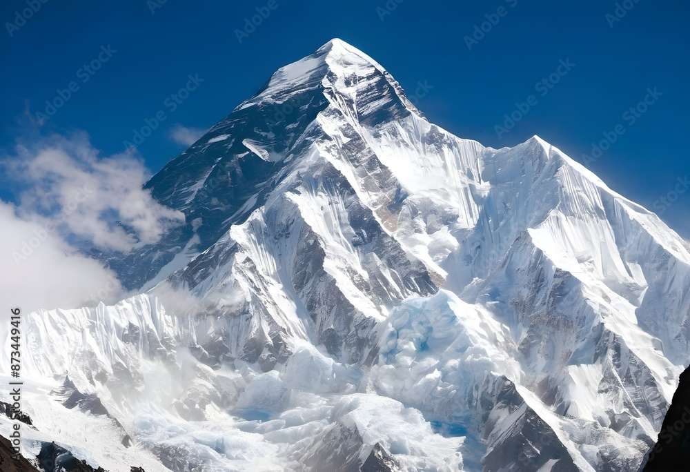 Poster A view of the Mountain K2 in the Himalayas