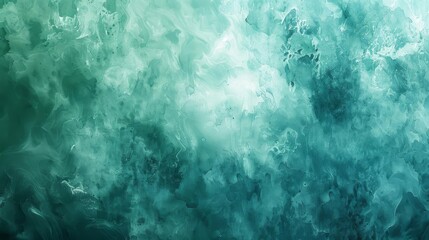 Abstract Smoky Texture in Teal Tones
