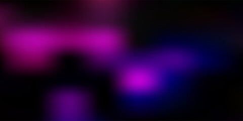 Dark pink vector abstract blur pattern.