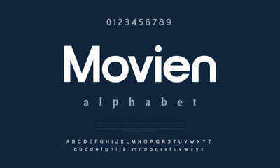 Movien modern creative minimal alphabet small letter logo design