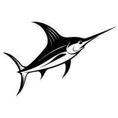 Swordfishup view Illustrations Vectors




