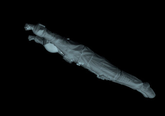 Obraz premium astronaut is flying