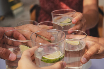 Refreshing Lime Water Toast