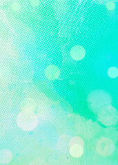 Blue bokeh vertical background for Banner, Poster, ad, celebration, event and various design works