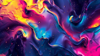 Abstract colorful 4k wallpaper.