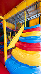playground for children with balls